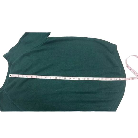 Torrid SPLIT SLEEVE PULLOVER SWEATER 0X Green - Picture 7 of 7